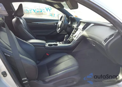 2018 Infiniti Q60 3.0T Luxe z USA, uszkodzony, nr VIN JN1EV7EL1JM390882